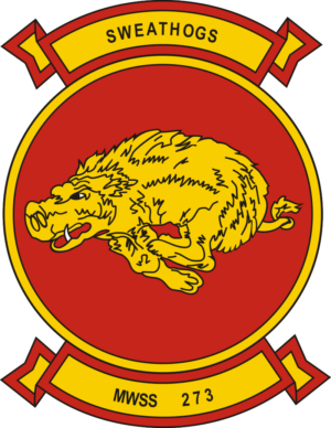 MWSS-273 Marine Wing Support Squadron Decal