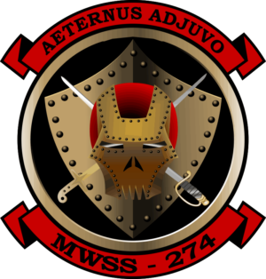 MWSS-274 Marine Wing Support Squadron Decal