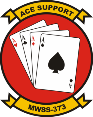 MWSS-373 Marine Wing Support Squadron Decal