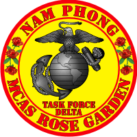 MCAS Marine Corps Air Station Rose Garden Decal