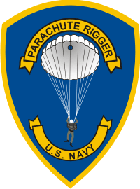 Navy Parachute Rigger Decal