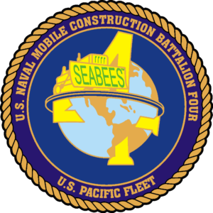 Naval Mobile Construction Battalion 4 Decal