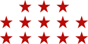 North Vietnam Aerial Victory Star Set Decal