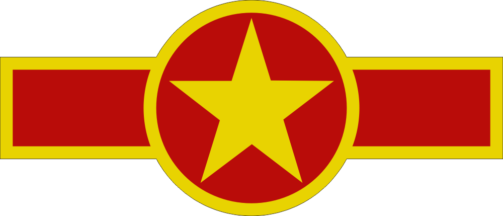 North Vietnam Aircraft Star Decal