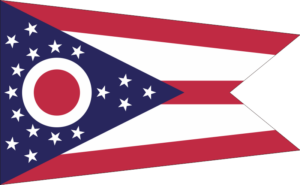 Ohio State Flag Decal
