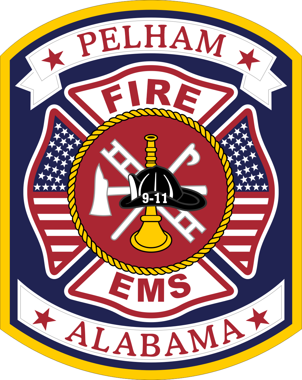 Pelham Fire Department EMS Decal