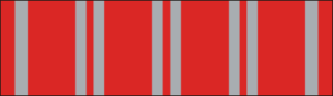 Second Nicaragua Campaign Medal Ribbon Decal