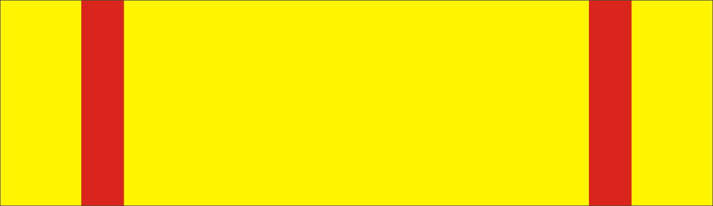 China Service Ribbon Decal