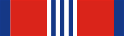 Alabama National Guard Emergency Service Ribbon Decal