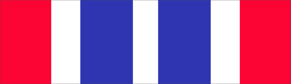 Georgia Commendation Ribbon Decal