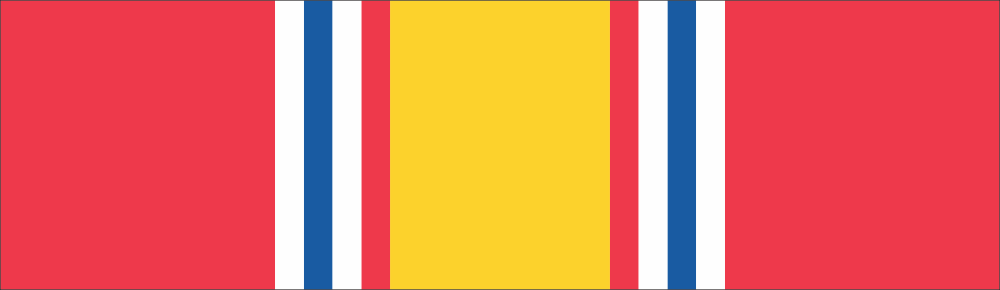 National Defense Service Ribbon Decal