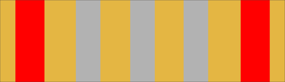 Republic of Vietnam Armed Forces Honor Ribbon 1C Decal