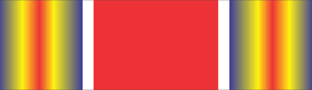 World War II Victory Ribbon Decal