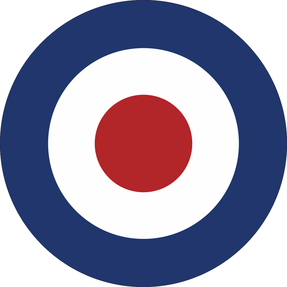 RAF Roundel Current Decal