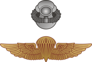 USMC Recon Combo Jump Wings/Scuba Decal