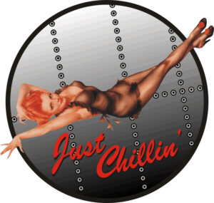 Just Chillin Decal