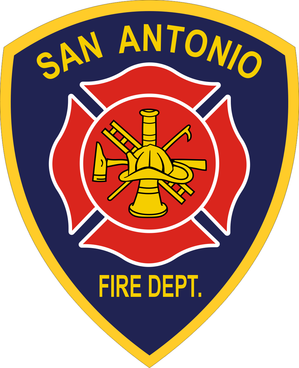 San Antonio Fire Dept Decal