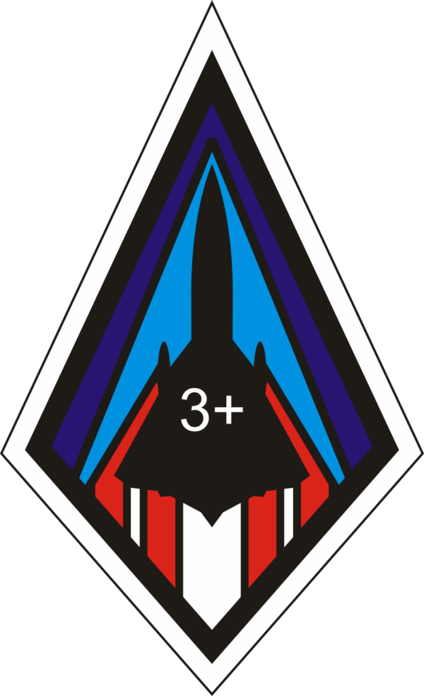 SR 71 3+ Decal