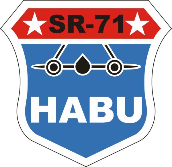 SR 71 HABU Decal