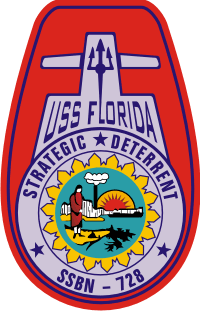 USS Florida SSBN-728 Decal