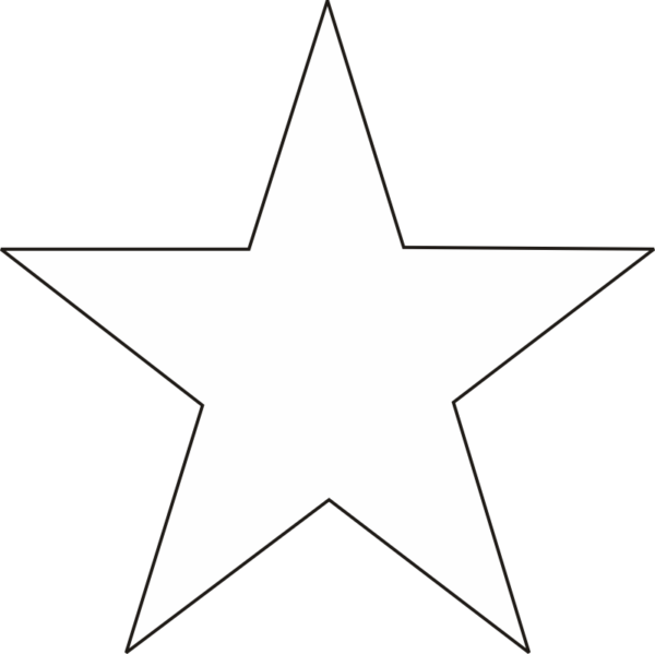 Star (White) Decal