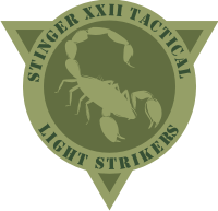 Stinger 22 Light Strikers Decal