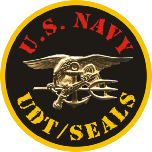 UDT Seals Gold Decal
