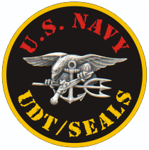 UDT Seals Silver Decal