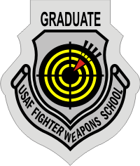 USAF Fighter Weapons School Decal