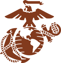 USMC Logo (Red) Decal