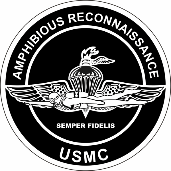 USMC Amphib Recon Semper Fi Decal