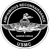 USMC Amphib Recon Semper Fi Decal