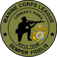 Marine Corps League Rifle Team Decal