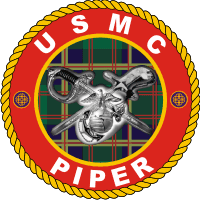 USMC Piper Decal