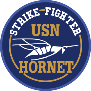 USN Hornet Strike Fighter Decal