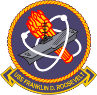 USS Franklin D. Roosevelt CV-42 Decal
