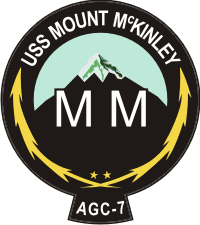 USS Mount McKinley AGC-7Decal
