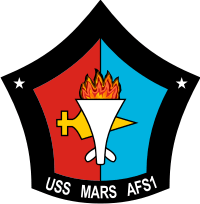 USS Mars AFS-1 Decal
