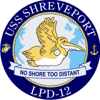USS Shreveport LPD-12 Decal