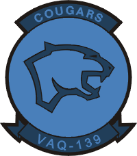VAQ-139 Electronic Attack Squadron 139 Decal