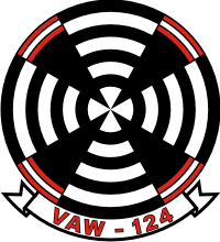 VAW-124 Carrier Airborne Early Warning Squadron 124 Decal