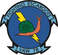 VAW-78 Carrier Airborne Early Warning Squadron 78 Decal