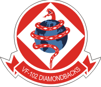 VF-102 Fighter Squadron 102 Diamondbacks Decal