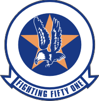 VF-51 Fighter Squadron 51 Screaming Eagles Decal