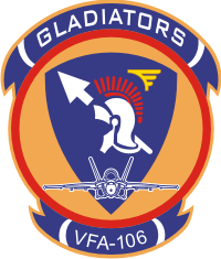 VFA-106 Strike Fighter Training Squadron 106 Decal