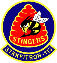 VFA-113 Strike Fighter Squadron 113 Stingers Decal