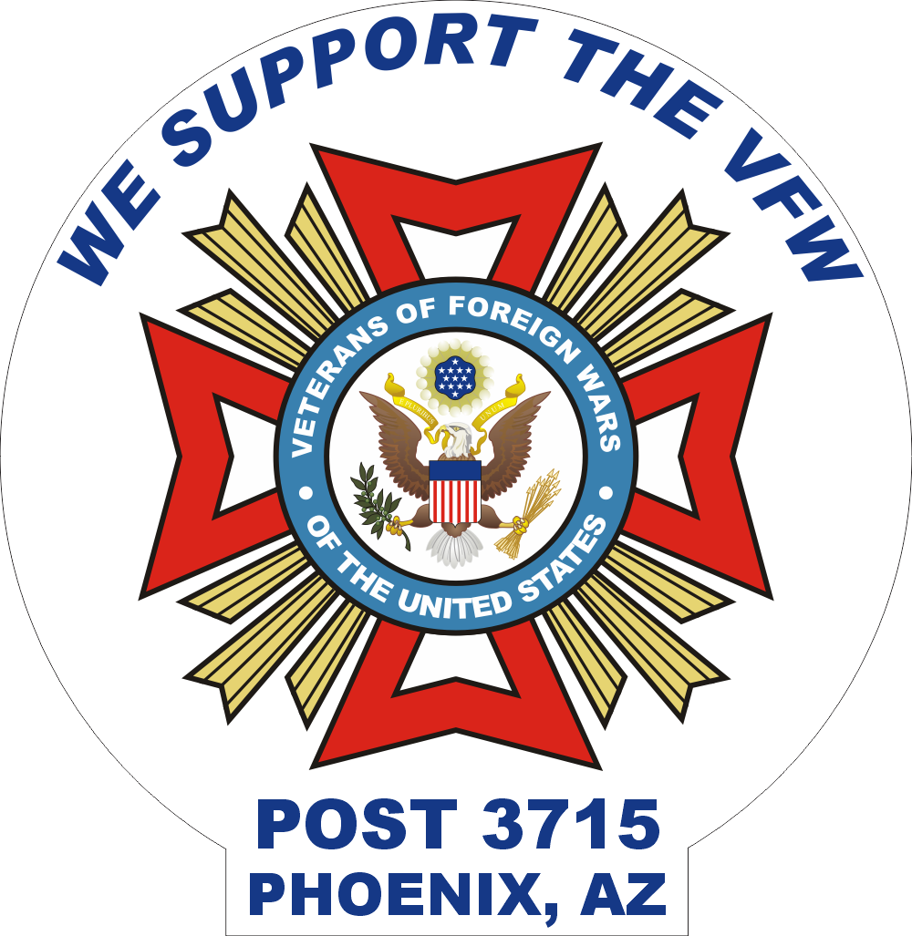 VFW Post 3715 Decal