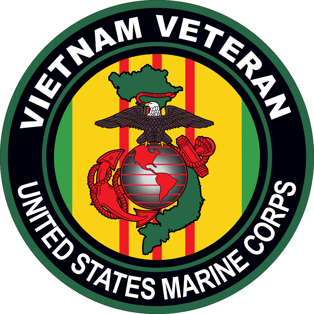 USMC Vietnam Veteran Decal