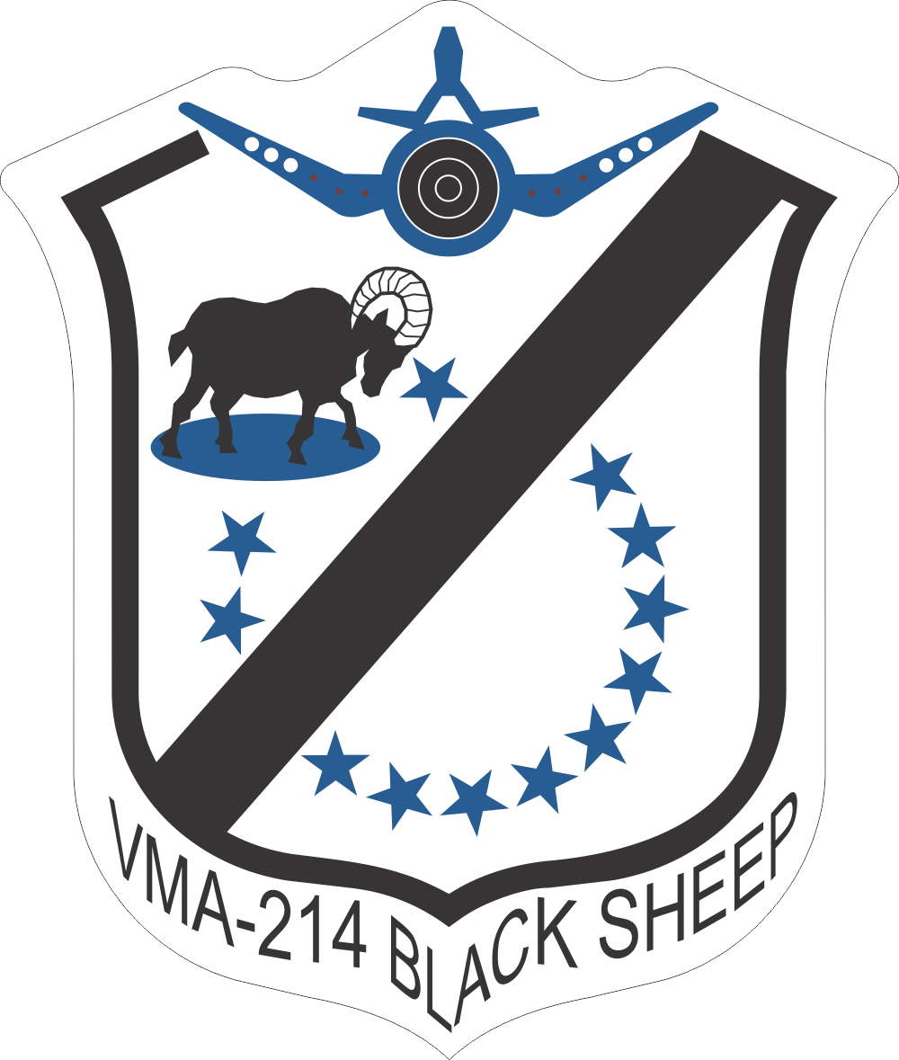 VMA-214 Marine Attack Squadron Decal