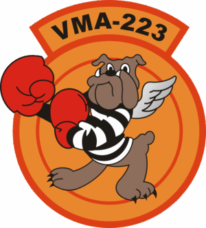 VMA-223 Marine Attack Squadron Decal